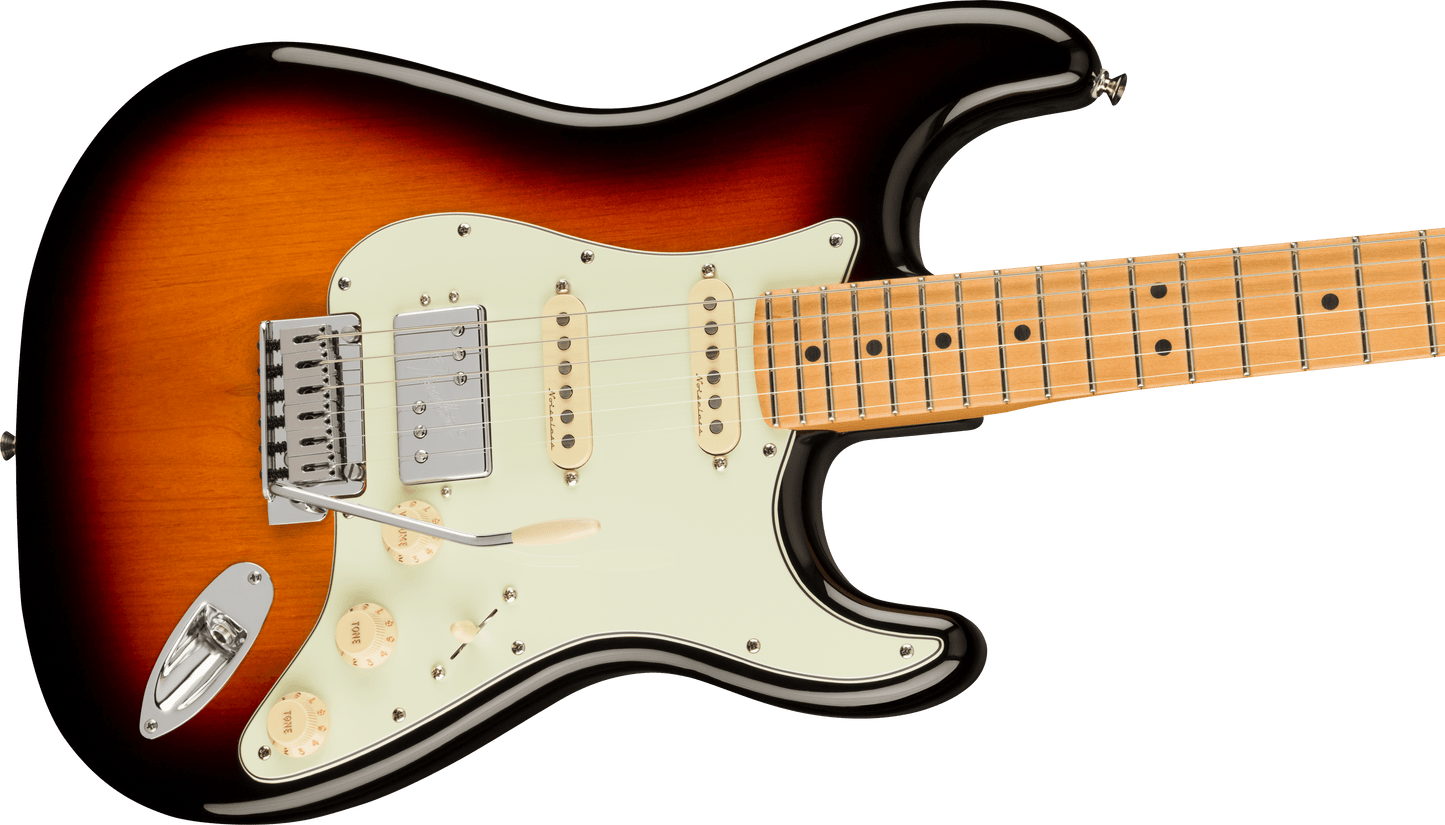 Player Plus Stratocaster HSS - 3 Tone Sunburst