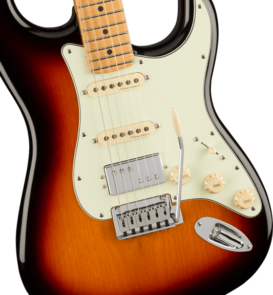 Player Plus Stratocaster HSS - 3 Tone Sunburst