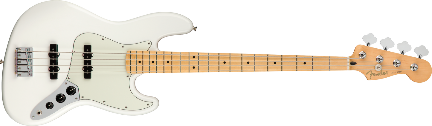 Fender Player Jazz Bass - Polar White - Maple