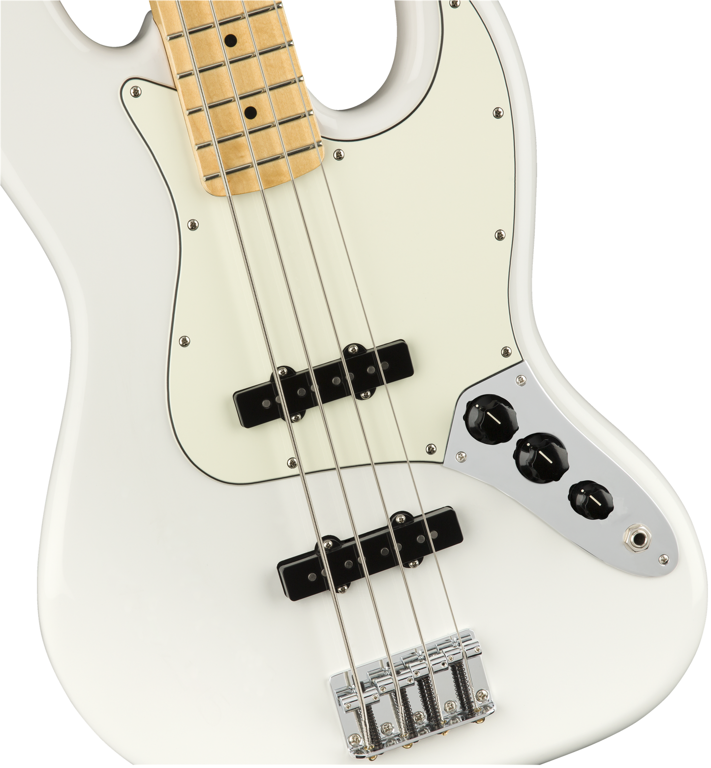 Fender Player Jazz Bass - Polar White - Maple