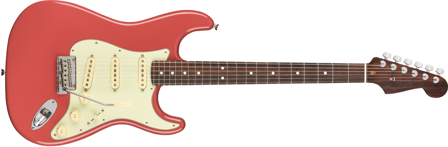 2020 Limited Edition American Professional Stratocaster®, Solid Rosewood Neck, Fiesta Red