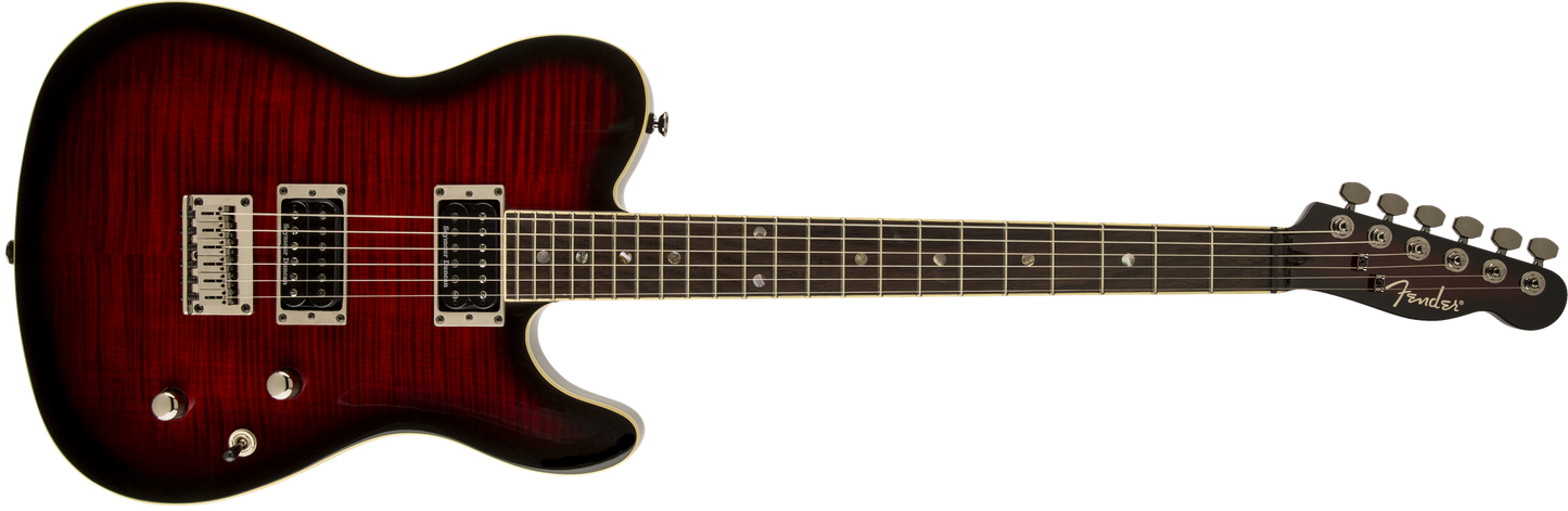 Fender Special Edition Custom Telecaster FTM HH - Black Cherry Burst