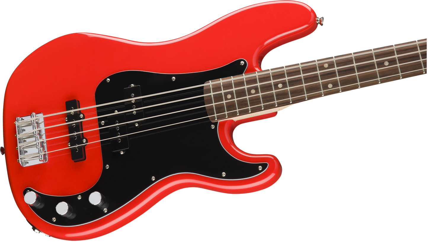 Fender Squier Affinity Series Precision Bass - PJ Configuration - Laurel Fingerboard - Race Red