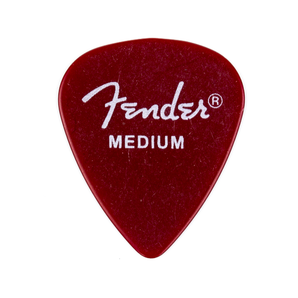 Fender California Clear .74mm Picks 12-Pack (Medium)