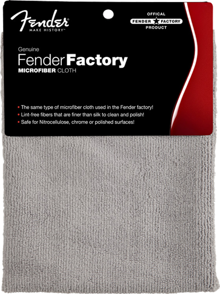 Fender Factory Microfiber Polishing Cloth