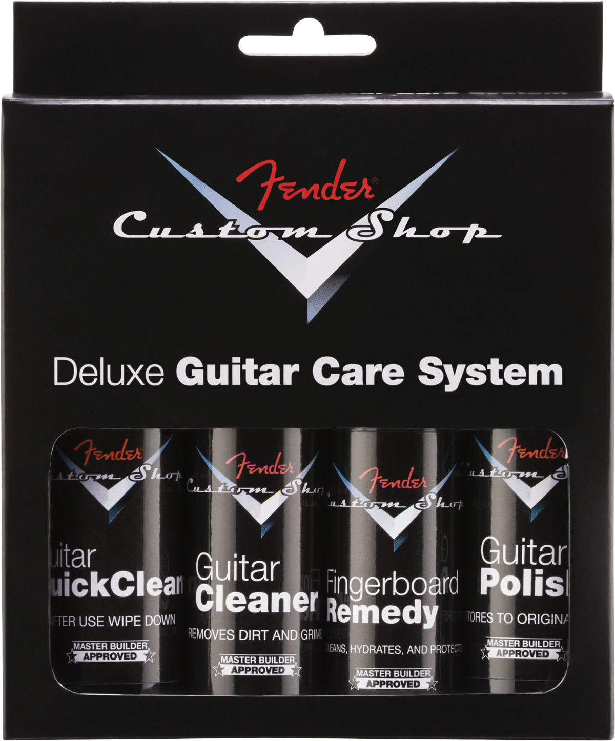 Fender Custom Shop 4-Step Guitar Cleaning Kit (4 Pack)