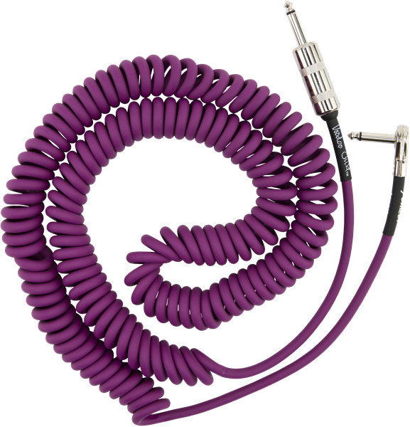 Fender Jimi Hendrix Voodoo Child Coiled Instrument Cable - Purple