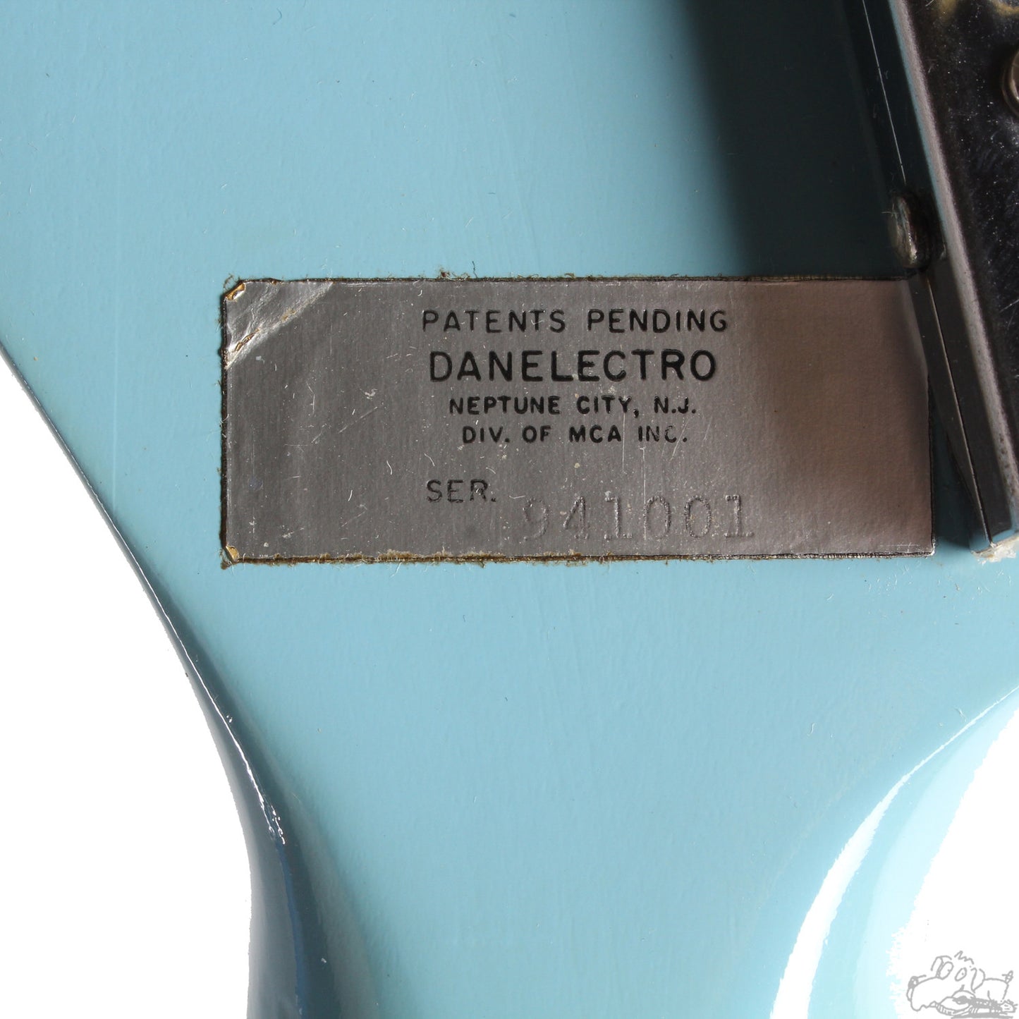 1963 Danelectro Convertible Baby Blue