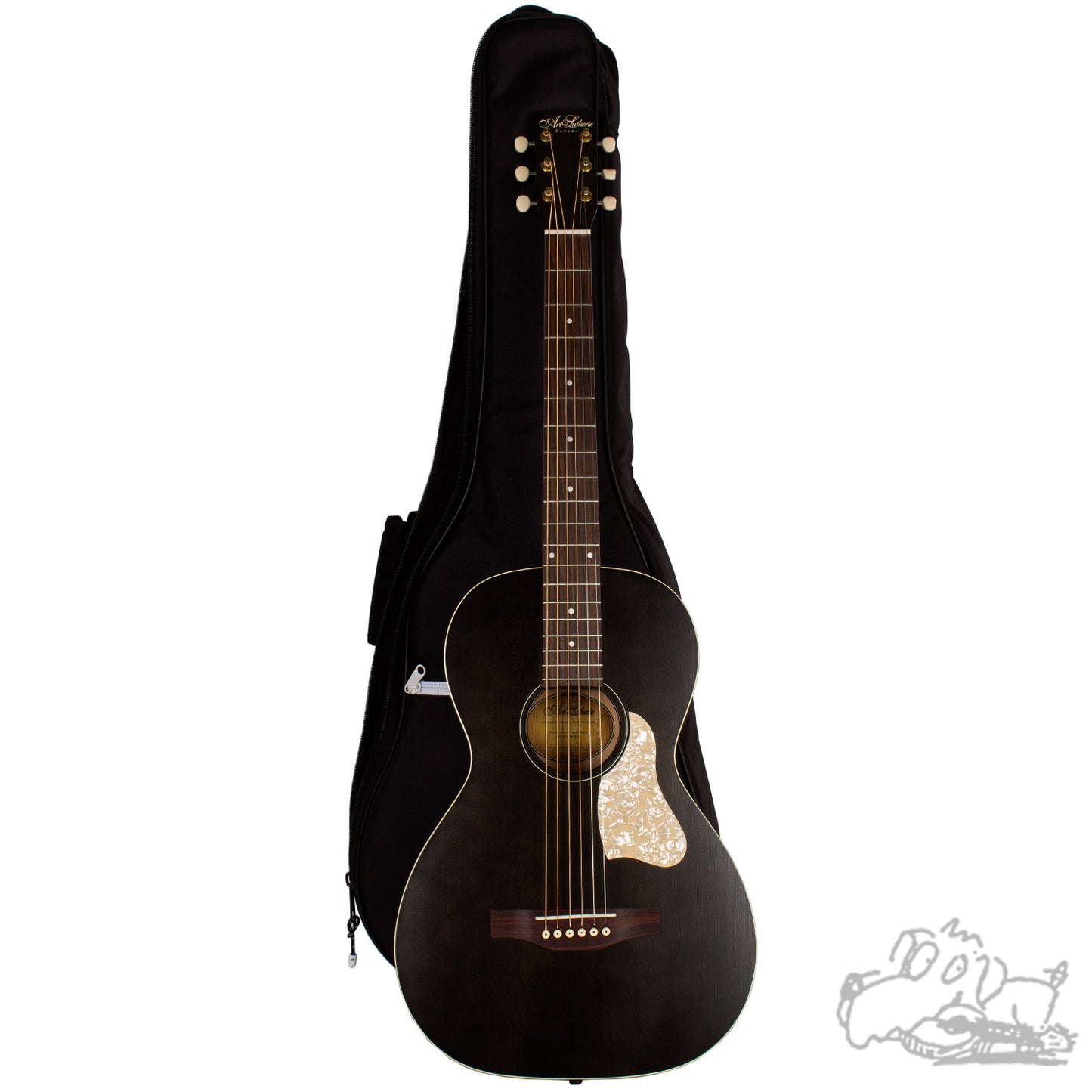 Art & Lutherie Roadhouse Faded Black w/ Bag