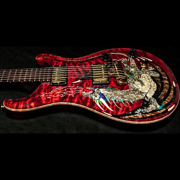 2000 PRS DRAGON 2000 #15 QUILT RED - Garrett Park Guitars
 - 15