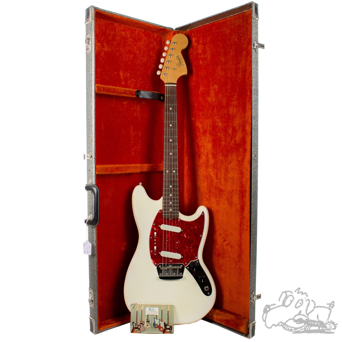 1966 Fender Duosonic II in Olympic White