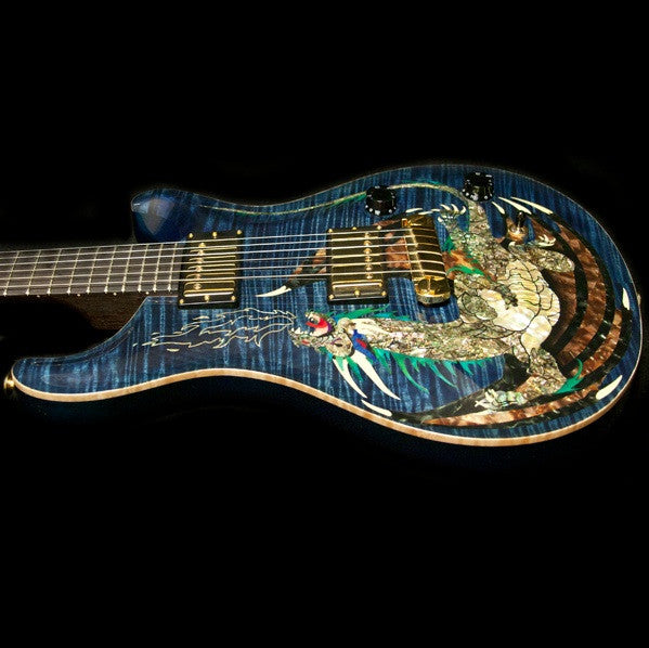 1999 PRS DRAGON 2000 #5 WHALE BLUE - Garrett Park Guitars
 - 12