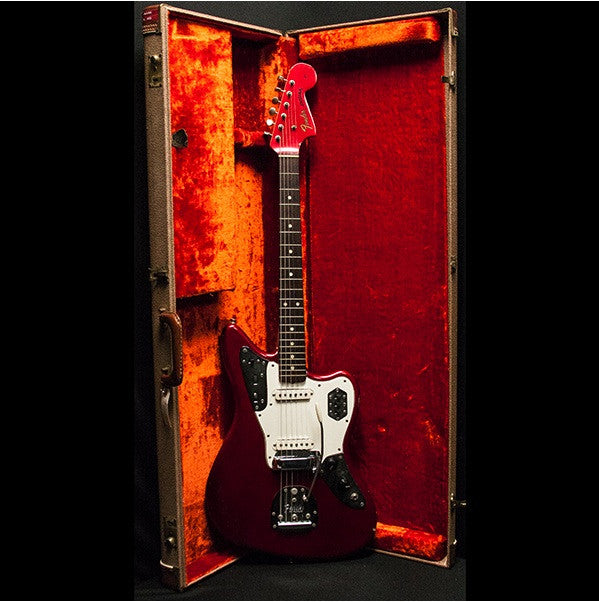 1964 FENDER JAGUAR CANDY APPLE RED - Garrett Park Guitars
 - 11