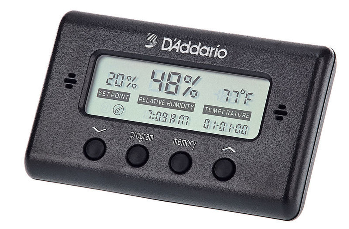 D'Addario Hygrometer Humidity And Temperature Sensor Garrett Park Guitars