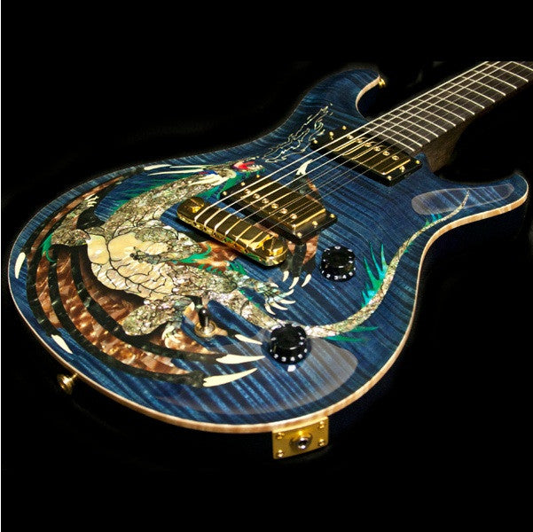 1999 PRS DRAGON 2000 #5 WHALE BLUE - Garrett Park Guitars
 - 1