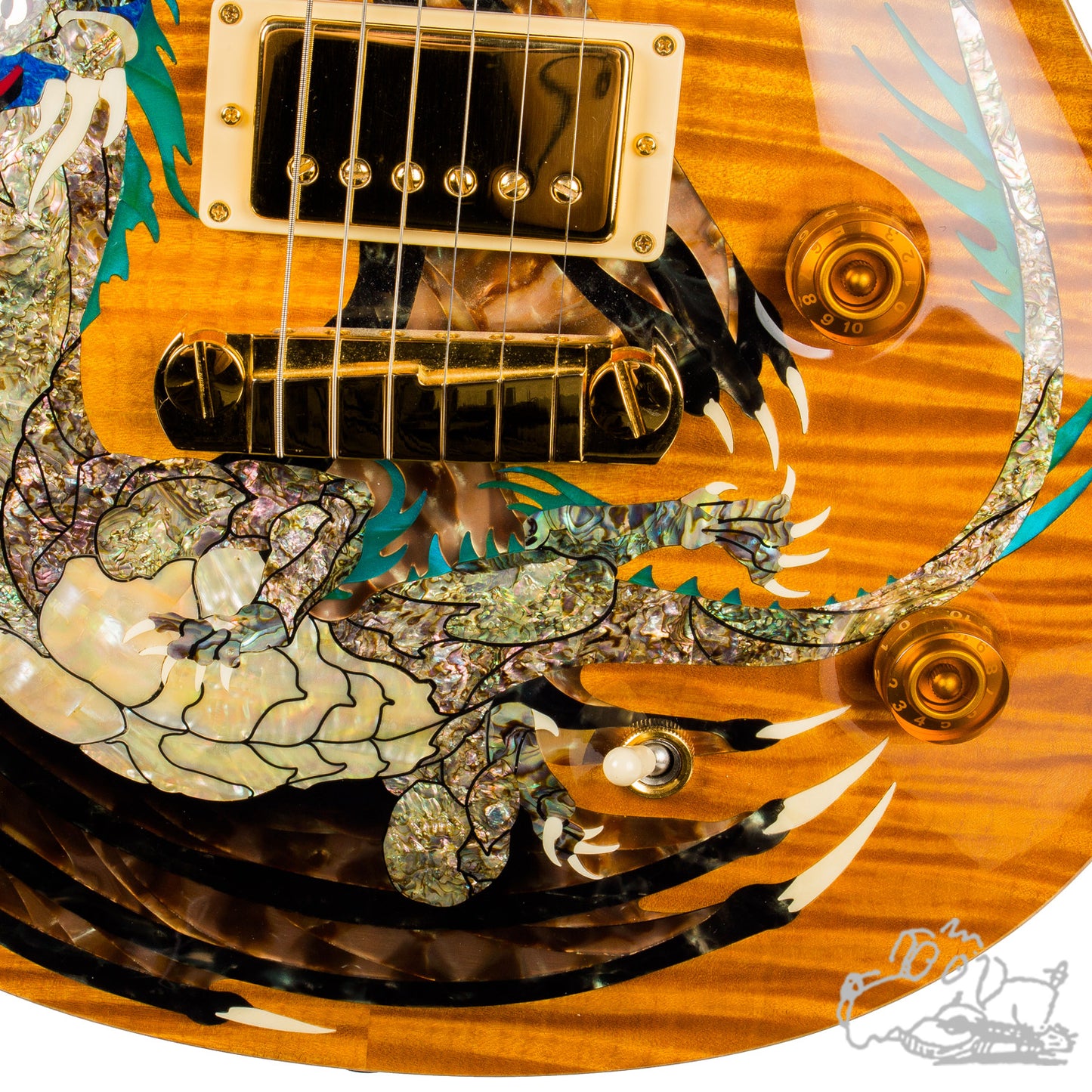1999 PRS Dragon 2000 - #30 - Finished in Violin Amber