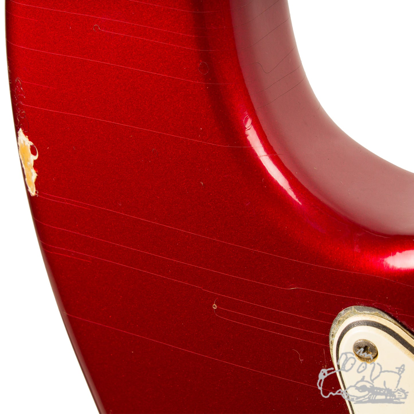 1966 Fender Precision Bass Candy Apple Red