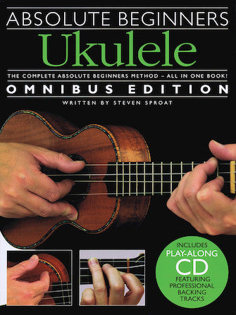 Hal Leonard Absolute Beginner Ukulele Instruction Book with CD