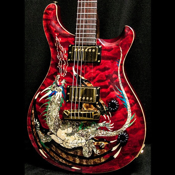 2000 PRS DRAGON 2000 #15 QUILT RED - Garrett Park Guitars
 - 1
