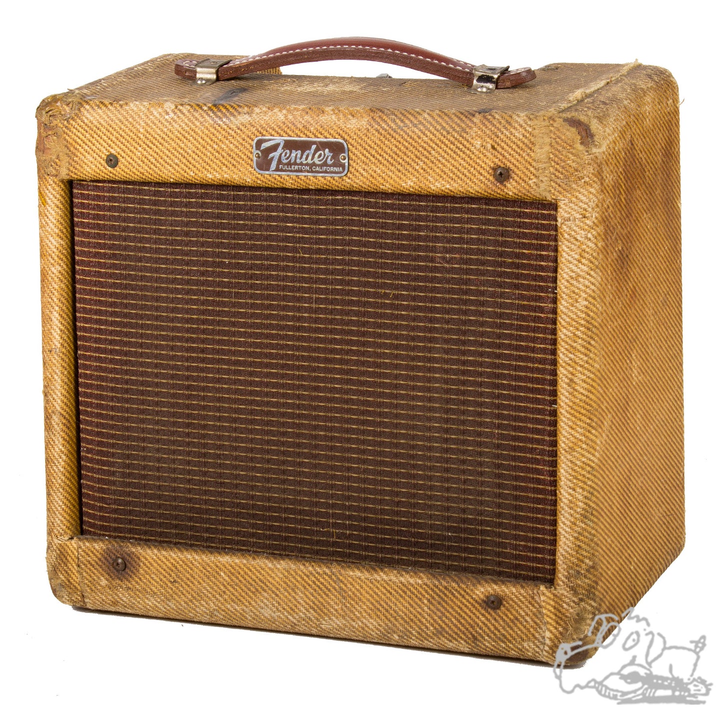 1958 Fender Champ With Changed Speaker