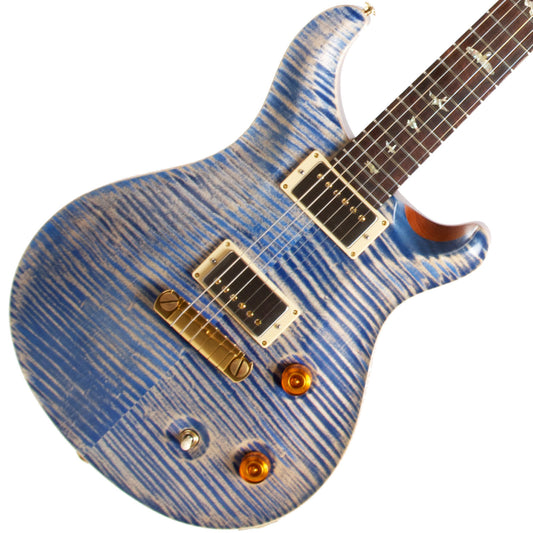 2004 PRS Modern Eagle Faded Blue Jean Denim - Garrett Park Guitars
 - 1