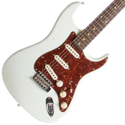 2015 Fender Custom Shop Rocking Dog '62 Stratocaster Olympic White - Garrett Park Guitars
 - 1