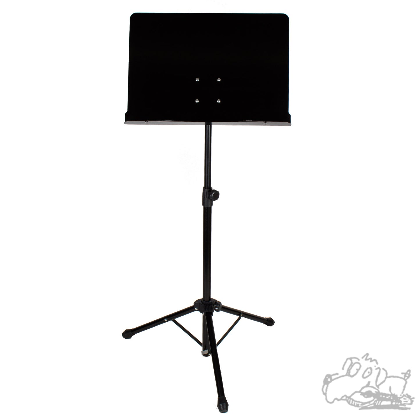 Heavy Duty Fully Adjustable Black Sheet Music Stand