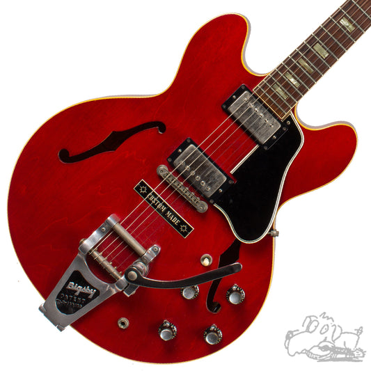 1964 Gibson ES-335 w/ Factory Bigsby and Custom Made Plaque