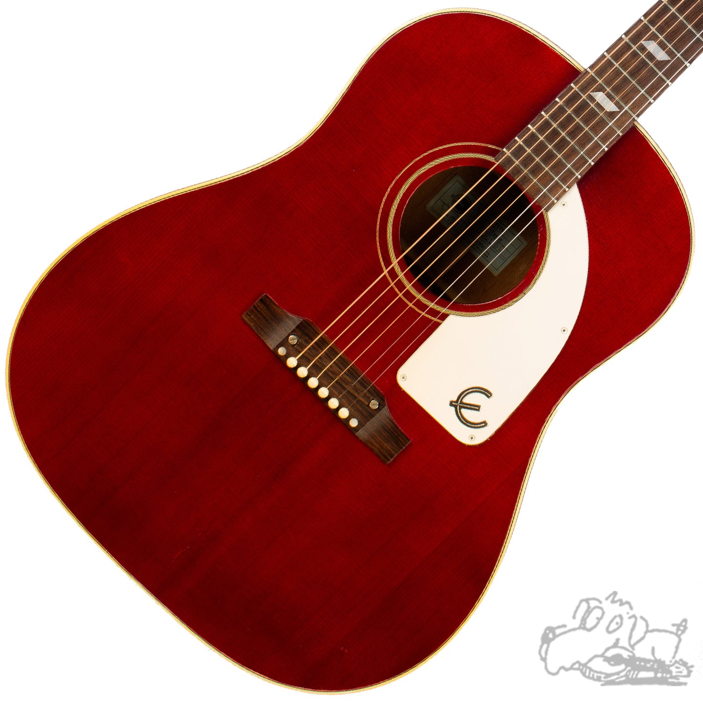 1968 Epiphone FT-79 Texan in Vintage Cherry