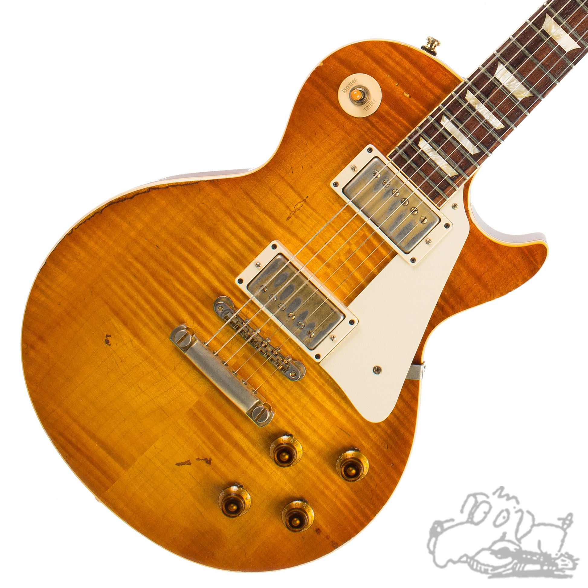 Front View of 2003 Gibson CS Les Paul Gary Rossington