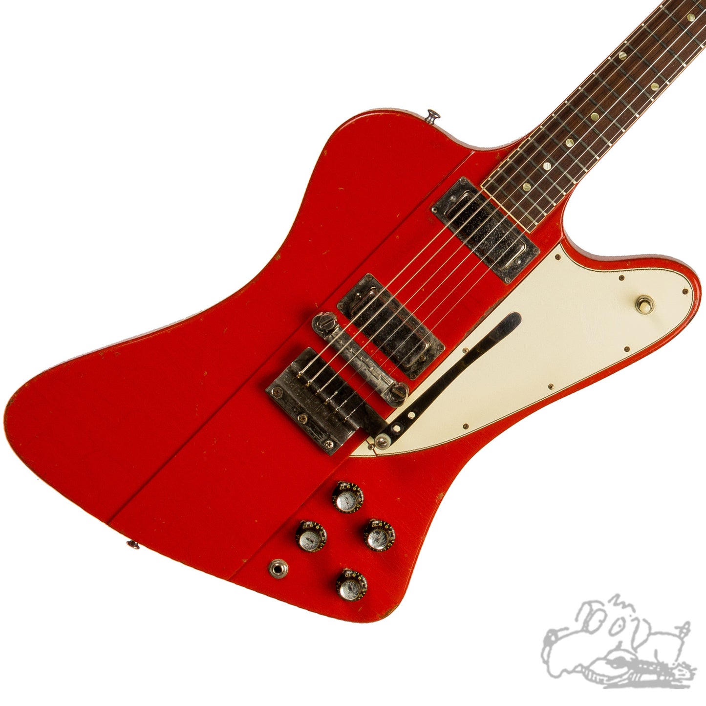 1965 Gibson Firebird III in Ember Red