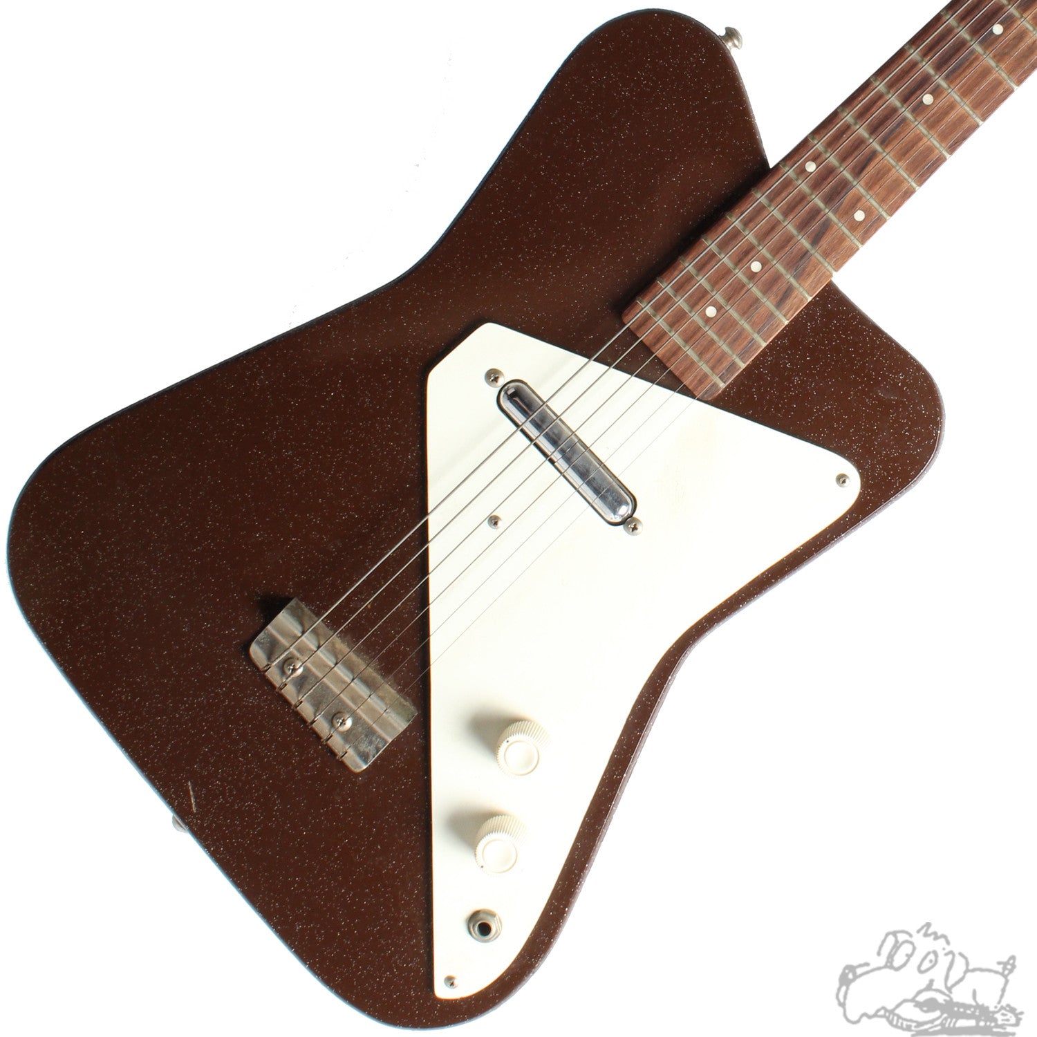 1963 Danelectro Pro 1 owned by Vincent Bell – Garrett Park Guitars