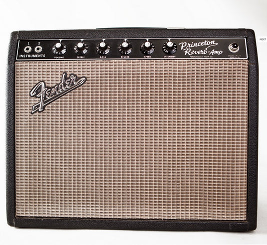 1965 FENDER PRINCETON REVERB - Garrett Park Guitars
 - 1