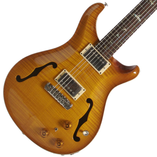 2003 PRS Hollow Body II, Vintage Sunburst, Bird inlays, Double 10 Top and Piezo pickup system - Garrett Park Guitars
- 1