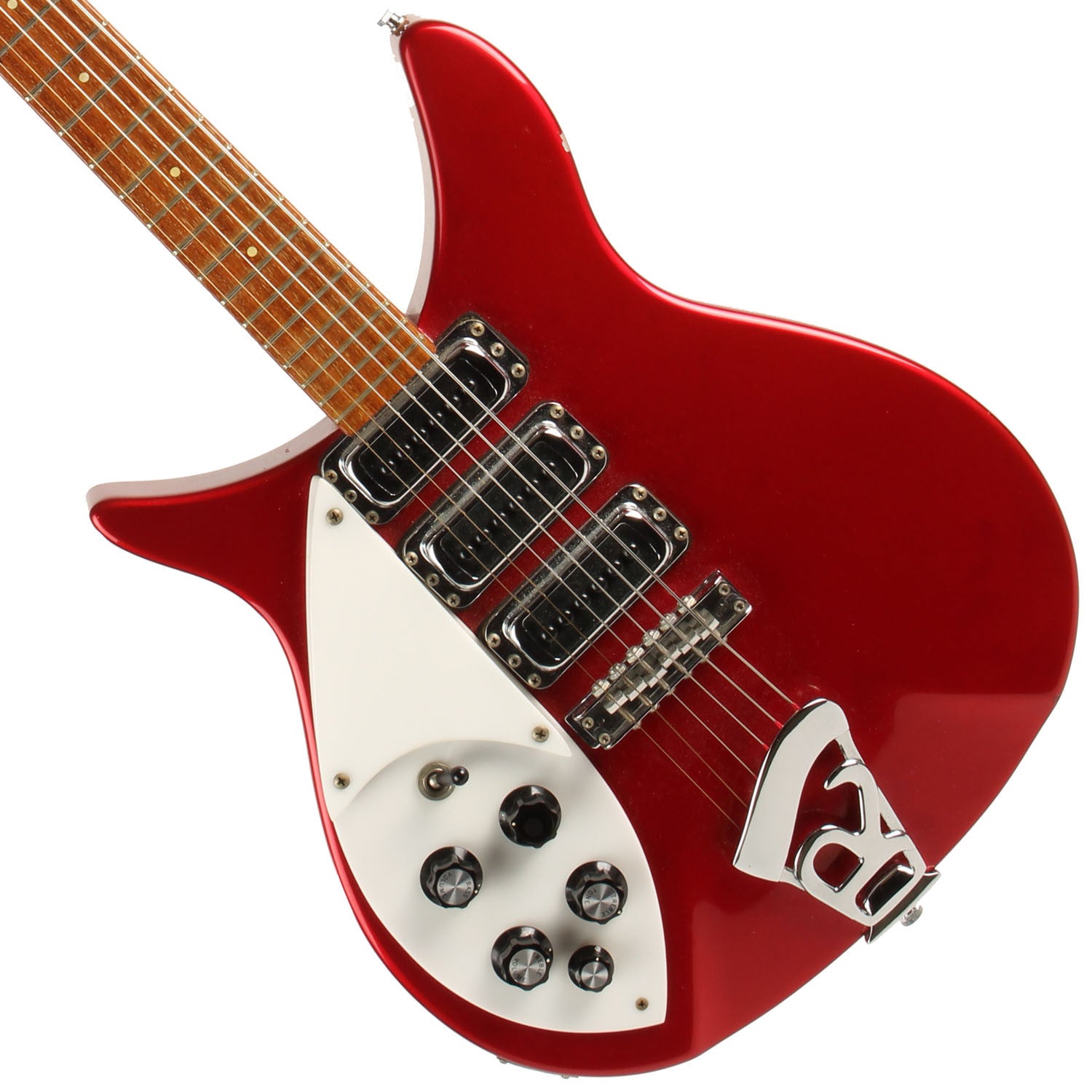 3/4 Left Handed Rickenbacker Red - Garrett Park Guitars
 - 1