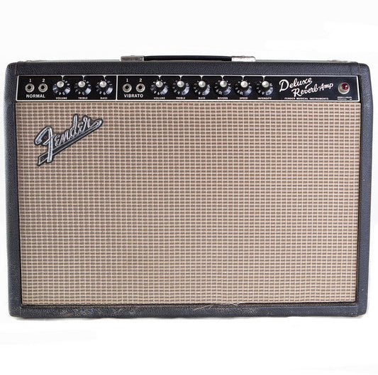 1965 FENDER DELUXE REVERB - Garrett Park Guitars
 - 1