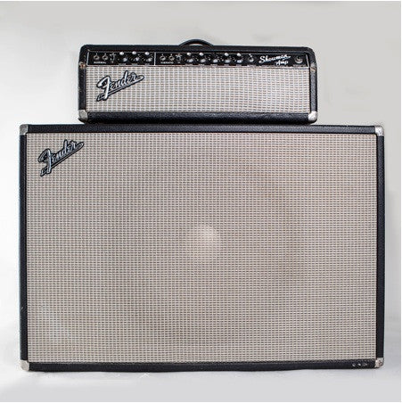 1964 FENDER SHOWMAN AMP HEAD & MATCHING 1X15 CABINET - Garrett Park Guitars
 - 1