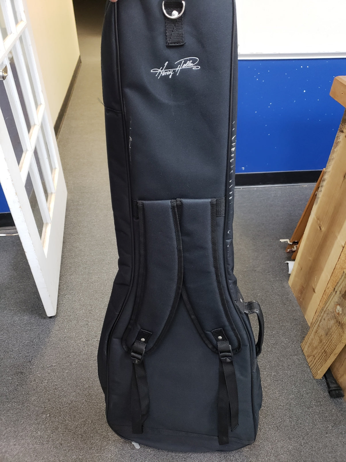 Garrett Park Guitars Embroidered Deluxe Electric Bass Guitar Nylon Soft Case Gig Bag - Markdown