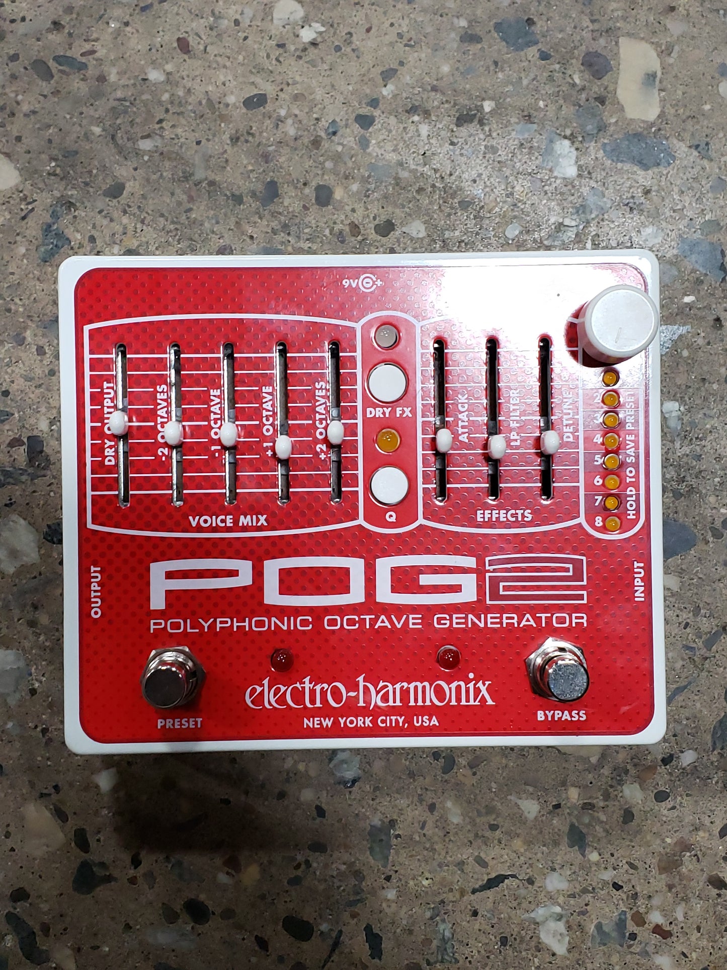 Electro-Harmonix POG 2 Polyphonic Octave Generator - Used