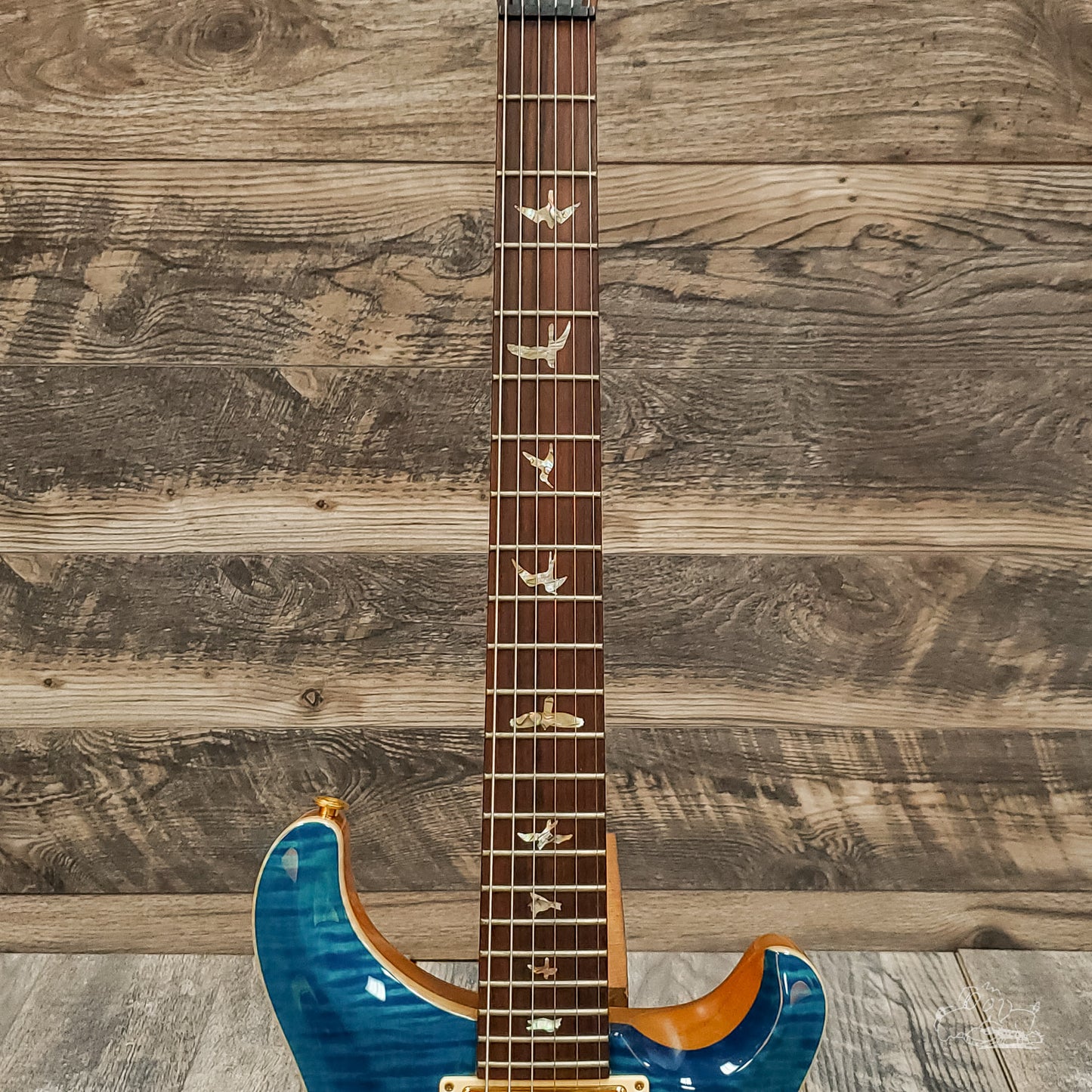 2002 PRS McCarty Rosewood in Blue Mateo with Gold hardware, 10 top and bird inlays - Make an Offer