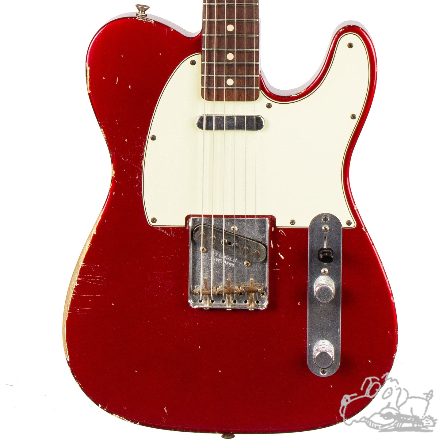 2007 Fender Custom Shop '63 Telecaster (Candy Apple Red)