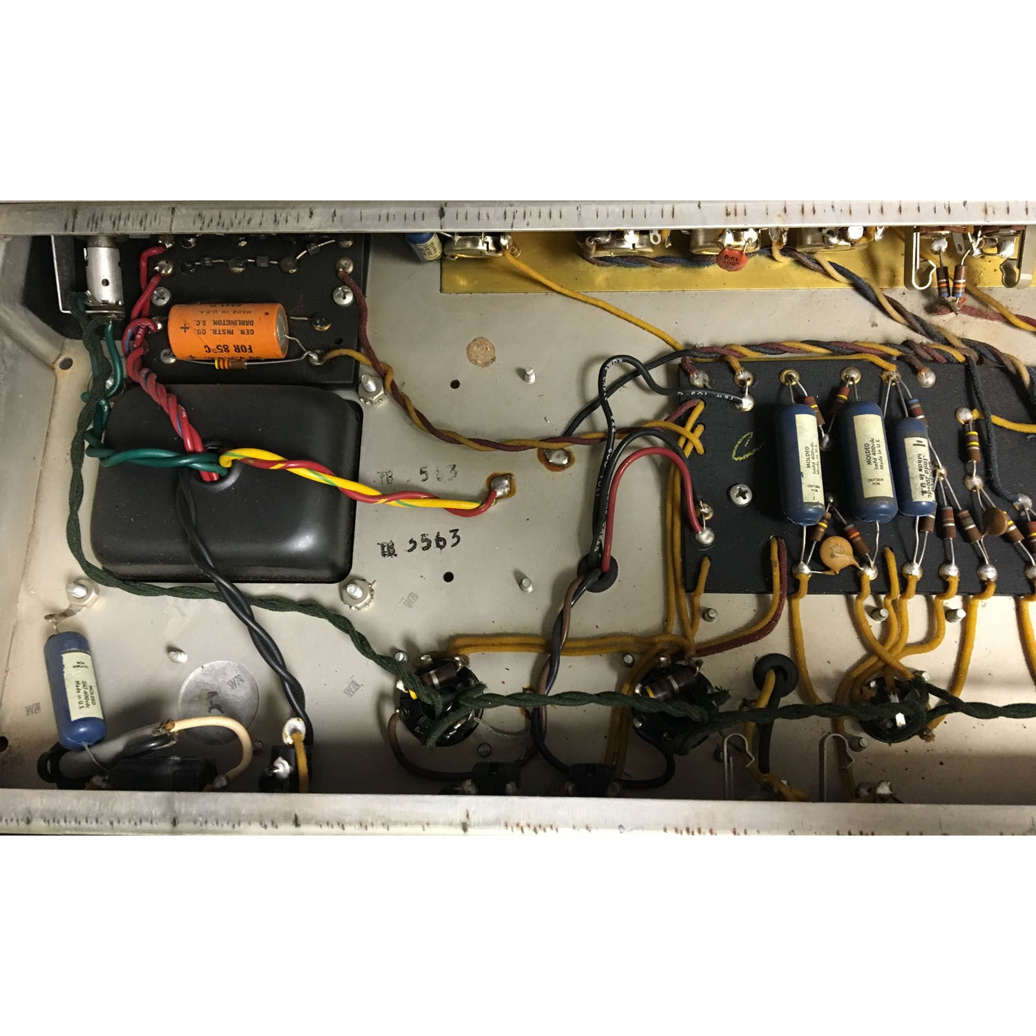 1963 Fender Bassman 6G6-B Head – Garrett Park Guitars
