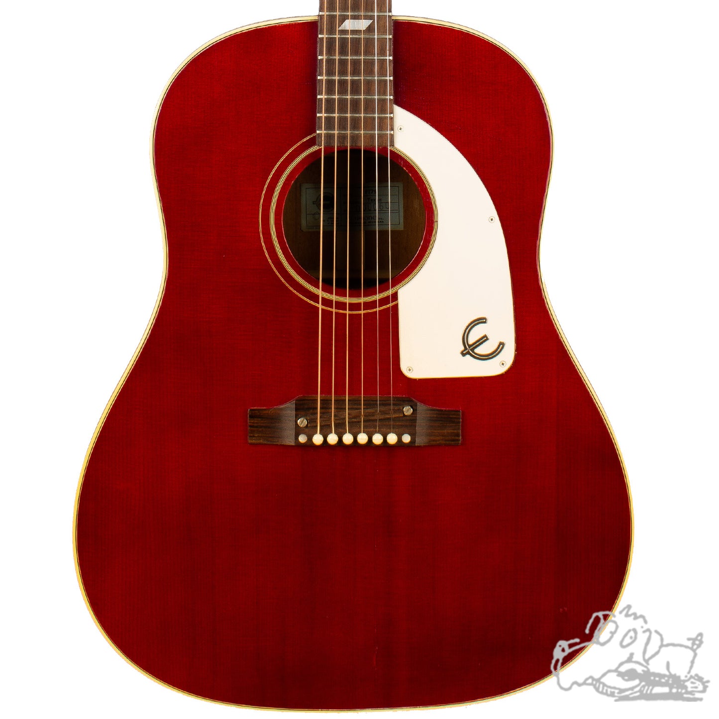 1968 Epiphone FT-79 Texan in Vintage Cherry