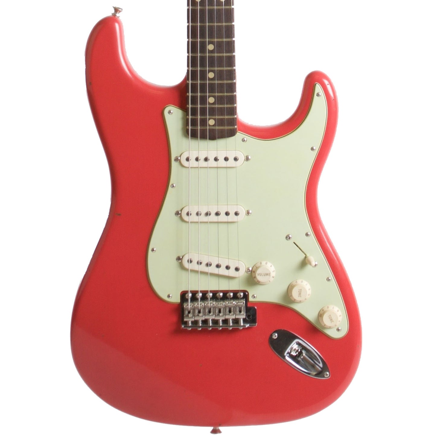 2015 Fender Custom Shop Rocking Dog '62 Stratocaster Fiesta Red - Garrett Park Guitars
 - 2