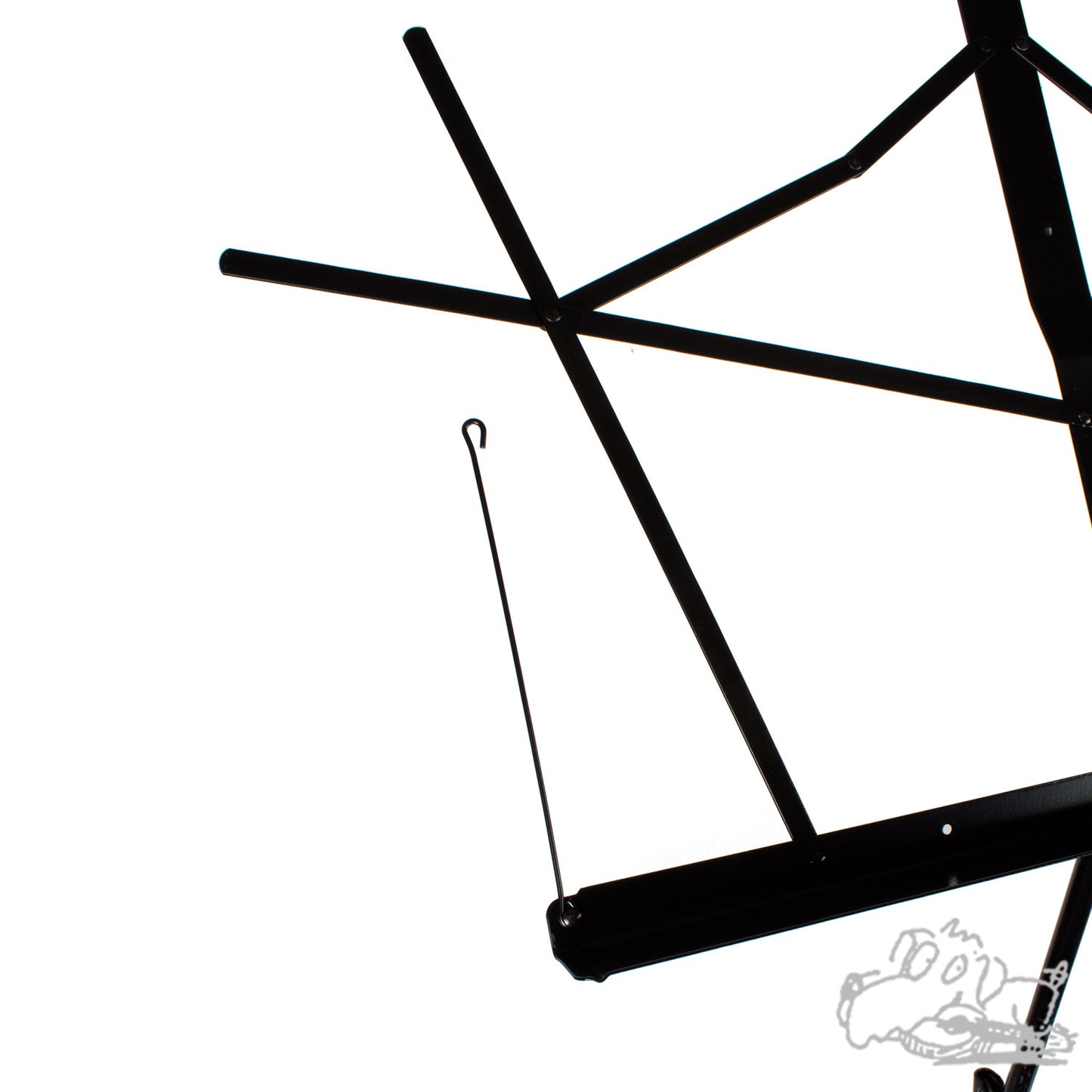 Portable Black Sheet Music Stand