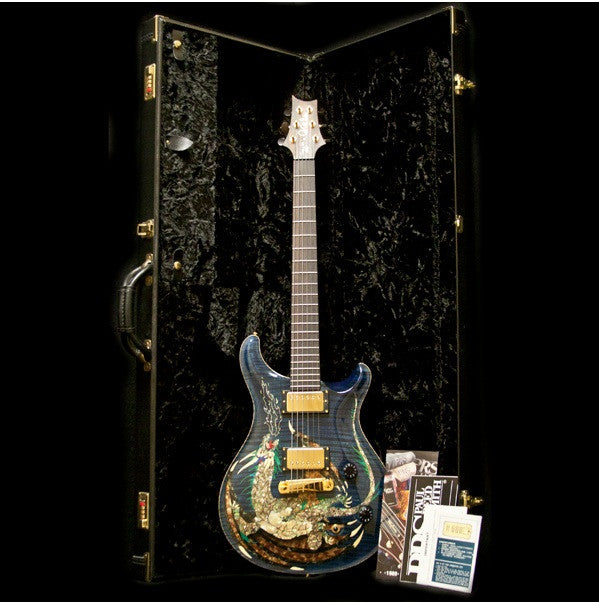 1999 PRS DRAGON 2000 #5 WHALE BLUE - Garrett Park Guitars
 - 13