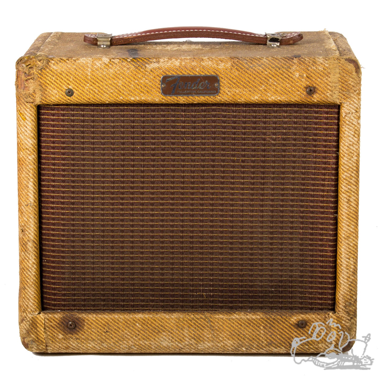 1958 Fender Champ With Changed Speaker
