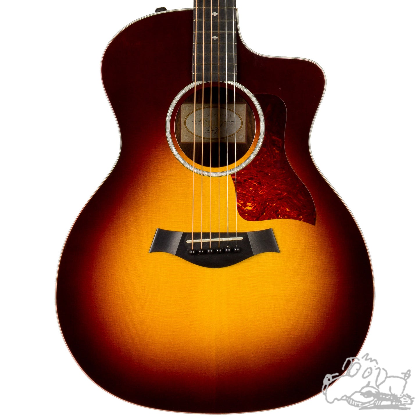 2014 Taylor 214ce-SB DLX Acoustic-Electric
