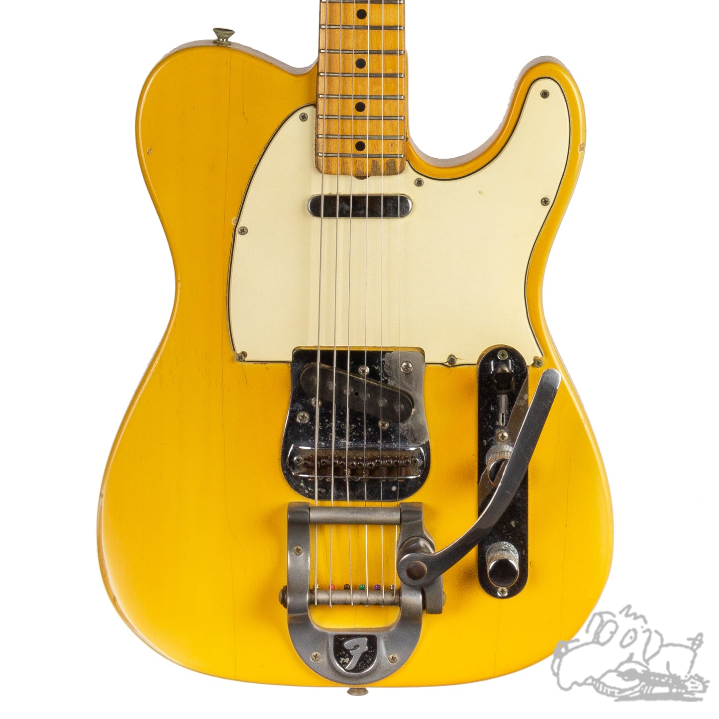 1968 Fender Telecaster in Blonde with Factory-Installed Bigsby