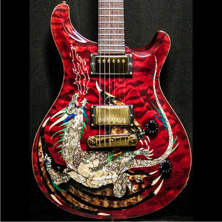 2000 PRS DRAGON 2000 #15 QUILT RED - Garrett Park Guitars
 - 4